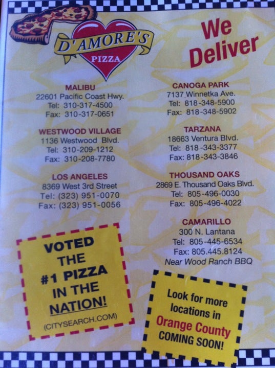 California Oxnard D'Amore's Pizza photo 5