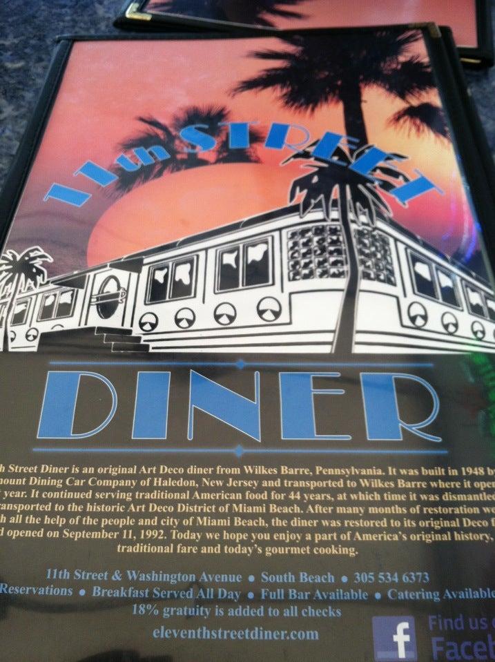 Florida Fort Lauderdale 11th Street Diner photo 7